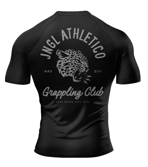 JA Grappling Club BJJ - Short Sleeve Rashguard Brazilian Jiu Jitsu