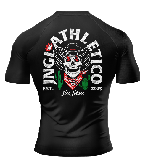 Never Quit BJJ - Short Sleeve Rashguard Brazilian Jiu Jitsu