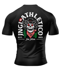 Never Quit BJJ - Short Sleeve Rashguard Brazilian Jiu Jitsu