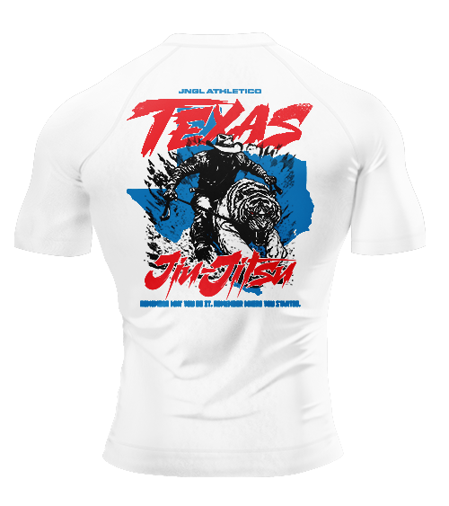 Texas Jiu-Jitsu BJJ - Short Sleeve Rashguard Brazilian Jiu Jitsu – JNGL ...