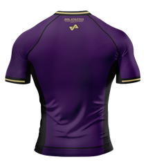 Midas Purple - Short Sleeve Rashguard Brazilian Jiu Jitsu