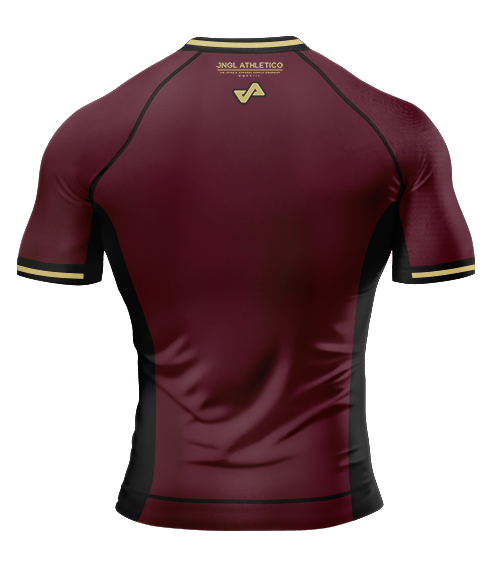 Midas Maroon - Short Sleeve Rashguard Brazilian Jiu Jitsu